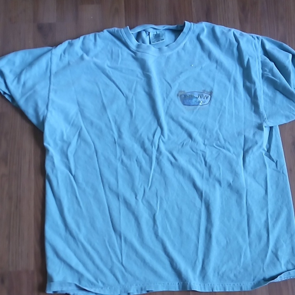 Ron Jon Blue Short Sleeve Tee Casual Comfort